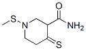91774-06-0,Nipecotamide, 1-methylthio-4-thioxo- (7CI)