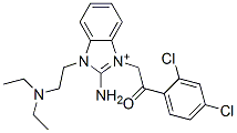 917745-49-4,1H-Benzimidazolium,  2-amino-3-[2-(2,4-dichlorophenyl)-2-oxoethyl]-1-[2-(diethylamino)ethyl]-