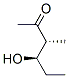 91890-05-0,2-Hexanone, 4-hydroxy-3-methyl-, (R*,R*)- (9CI)
