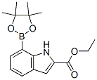 919119-62-3,1H-INDOLE-2-CARBOXYLIC ACID, 7-(4,4,5,5-TETRAMETHYL-1,3,2-DIOXABOROLAN-2-YL)-, ETHYL ESTER