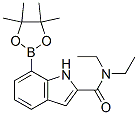 919119-68-9,N,N-DIETHYL-7-(4,4,5,5-TETRAMETHYL-1,3,2-DIOXABOROLAN-2-YL)-1H-INDOLE-2-CARBOXAMIDE