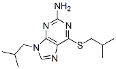 91953-88-7,9-(2-methylpropyl)-6-(2-methylpropylsulfanyl)purin-2-amine