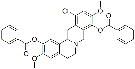 920024-09-5,6H-Dibenzo[a,g]quinolizine-2,9-diol,  12-chloro-5,8,13,13a-tetrahydro-3,10-dimethoxy-,  2,9-dibenzoate