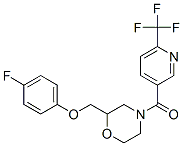 920128-57-0,METHANONE, [2-[(4-FLUOROPHENOXY)METHYL]-4-MORPHOLINYL][6-(TRIFLUOROMETHYL)-3-PYRIDINYL]-