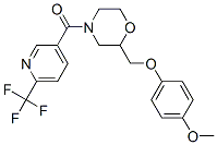 920146-94-7,METHANONE, [2-[(4-METHOXYPHENOXY)METHYL]-4-MORPHOLINYL][6-(TRIFLUOROMETHYL)-3-PYRIDINYL]-