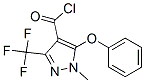 921939-09-5,1-METHYL-5-PHENOXY-3-(TRIFLUOROMETHYL)-1H-PYRAZOLE-4-CARBONYL CHLORIDE