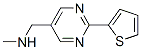 921939-14-2,N-METHYL-(2-THIEN-2-YLPYRIMIDIN-5-YL)METHYLAMINE