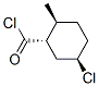 92284-41-8,Cyclohexanecarbonyl chloride, 5-chloro-2-methyl-, (1alpha,2beta,5beta)- (9CI)