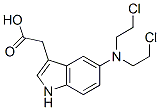 92298-15-2,2-[5-[bis(2-chloroethyl)amino]-1H-indol-3-yl]acetic acid
