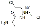 92352-08-4,(2-aminopropanoylamino)-bis(2-chloroethyl)azanium bromide