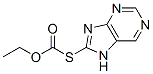 92352-21-1,ethyl 7H-purin-8-ylsulfanylformate