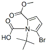 924708-81-6,1H-Pyrrole-1,2-dicarboxylic acid, 5-bromo-, 1-(1,1-dimethylethyl) 2-methyl ester