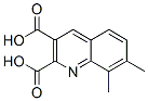 92513-45-6,7,8-DIMETHYLQUINOLINE-2,3-DICARBOXYLIC ACID