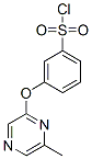 926921-65-5,3-[(6-Methylpyrazin-2-yl)oxy]benzenesulphonyl chloride