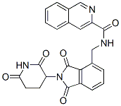 927671-65-6,3-Isoquinolinecarboxamide,  N-[[2-(2,6-dioxo-3-piperidinyl)-2,3-dihydro-1,3-dioxo-1H-isoindol-4-yl]methyl]-