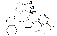 927706-57-8,DICHLORO-[1,3-BIS(DIISOPROPYLPHENYL)-2-IMIDAZOLIDINYLIDENE]-(3-CHLOROPYRIDYL)PALLADIUM(II)
