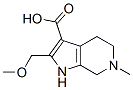 927803-05-2,1H-Pyrrolo[2,3-c]pyridine-3-carboxylic  acid,  4,5,6,7-tetrahydro-2-(methoxymethyl)-6-methyl-