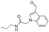 928711-70-0,1H-INDOLE-1-ACETAMIDE, 3-FORMYL-N-PROPYL-
