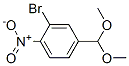 929095-57-8,2-BROMO-4-DIMETHOXYMETHYL-NITROBENZENE