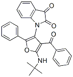 929198-22-1,1H-Indole-2,3-dione,  1-[4-benzoyl-5-[(1,1-dimethylethyl)amino]-2-phenyl-3-furanyl]-