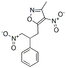 929719-03-9,Isoxazole,  3-methyl-4-nitro-5-(3-nitro-2-phenylpropyl)-