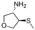 930101-14-7,TRANS-TETRAHYDRO-4-(METHYLTHIO)-3-FURANAMINE