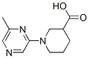 930111-02-7,1-(6-METHYLPYRAZIN-2-YL)PIPERIDINE-3-CARBOXYLIC ACID