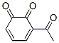 93081-05-1,3,5-Cyclohexadiene-1,2-dione, 3-acetyl- (9CI)