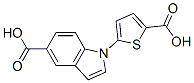 93104-74-6,1-(5-Carboxythiophen-2-yl)-1H-indole-5-carboxylic acid