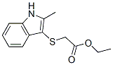 93187-78-1,ETHYL 2-[(2-METHYL-1H-INDOL-3-YL)THIO]ACETATE