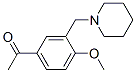 93201-36-6,1-[4-METHOXY-3-(PIPERIDIN-1-YLMETHYL)PHENYL]ETHANONE