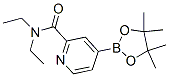 932382-18-8,N,N-DIETHYL-4-(4,4,5,5-TETRAMETHYL-1,3,2-DIOXABOROLAN-2-YL)PICOLINAMIDE
