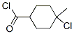 93296-79-8,Cyclohexanecarbonyl chloride, 4-chloro-4-methyl- (9CI)