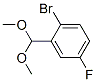 933585-18-3,2-BROMO-5-FLUOROBENZALDEHYDE DIMETHYL ACETAL