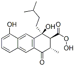 93361-67-2,(1S,2S,3S)-1,8-dihydroxy-3-methyl-1-(3-methylbutyl)-4-oxo-2,3-dihydroa nthracene-2-carboperoxoic acid