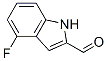 933707-57-4,4-FLUORO-1H-INDOLE-2-CARBALDEHYDE