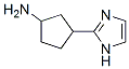 933733-71-2,Cyclopentanamine,  3-(1H-imidazol-2-yl)-