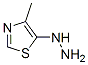 933754-68-8,Thiazole,  5-hydrazinyl-4-methyl-