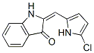 933782-87-7,3H-Indol-3-one,  2-[(5-chloro-1H-pyrrol-2-yl)methylene]-1,2-dihydro-