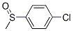 934-73-6,P-CHLOROPHENYL METHYL SULFOXIDE