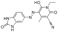 934088-38-7,3-Pyridinecarbonitrile,  5-[2-(2,3-dihydro-2-oxo-1H-benzimidazol-5-yl)diazenyl]-1-ethyl-1,2-dihydro-6-hydroxy-4-methyl-2-oxo-