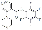 934570-42-0,Pentafluorophenyl 2-thiomorpholin-4-ylisonicotinate