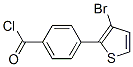 934570-50-0,4-(3-BROMOTHIEN-2-YL)BENZOYL CHLORIDE