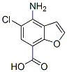 935696-96-1,4-AMINO-5-CHLORO-1-BENZOFURAN-7-CARBOXYLIC ACID