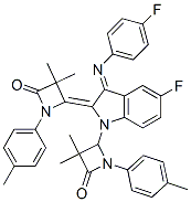 935756-08-4,(Z)-4-((E)-1-(3,3-DIMETHYL-4-OXO-1-P-TOLYLAZETIDIN-2-YL)-5-FLUORO-3-(4-FLUOROPHENYLIMINO)INDOLIN-2-YLIDENE)-3,3-DIMETHYL-1-P-TOLYLAZETIDIN-2-ONE