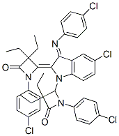 935756-14-2,(Z)-4-((E)-5-CHLORO-1-(1-(4-CHLOROPHENYL)-3,3-DIETHYL-4-OXOAZETIDIN-2-YL)-3-(4-CHLOROPHENYLIMINO)INDOLIN-2-YLIDENE)-1-(4-CHLOROPHENYL)-3,3-DIETHYLAZETIDIN-2-ONE