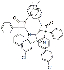 935756-18-6,(Z)-4-((E)-5-CHLORO-3-(4-CHLOROPHENYLIMINO)-1-(4-OXO-3,3-DIPHENYL-1-P-TOLYLAZETIDIN-2-YL)INDOLIN-2-YLIDENE)-3,3-DIPHENYL-1-P-TOLYLAZETIDIN-2-ONE