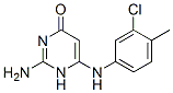 93606-35-0,2-amino-6-[(3-chloro-4-methyl-phenyl)amino]-1H-pyrimidin-4-one