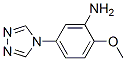 936074-56-5,2-METHOXY-5-(4H-1,2,4-TRIAZOL-4-YL)ANILINE