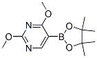 936250-17-8,2,4-Dimethoxy-5-(4,4,5,5-tetramethyl-[1,3,2]dioxaborolan-2-yl)-pyrimidine